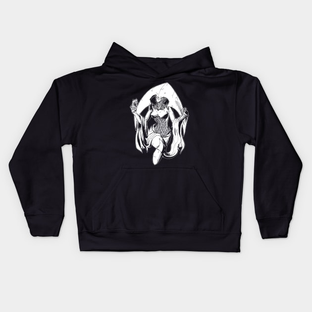 Elesh Norn Kids Hoodie by KingVego